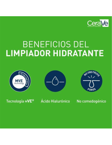 Limpiador Hidratante CeraVe 473 ml + Recarga