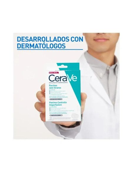 Parches Anti-Granos Cerave 22 uds