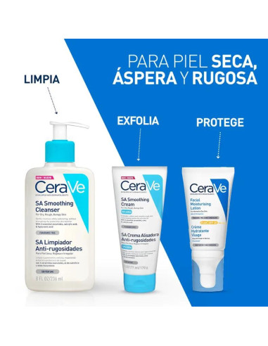 Limpiador Anti-Rugosidades CeraVe SA 236 ml