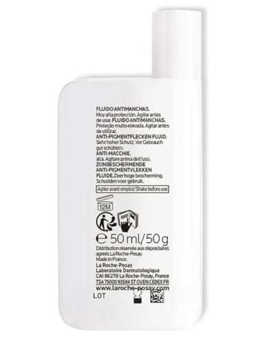 Fluido Antimanchas SPF50+ 50 ml Anthelios UV-MUNE de La Roche Posay