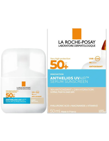 Sérum SPF50+ Tono Claro 50 ml Anthelios UVAIR La Roche Posay