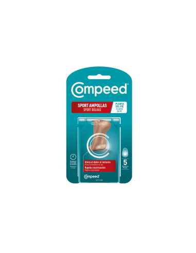 Ampollas para el Pie Planta Compeed Sport 5uds