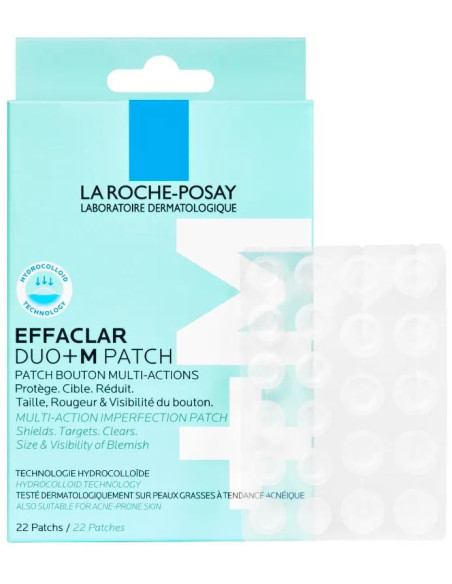 Parches Anti-Imperfecciones La Roche Posay Effaclar Duo+M 22 uds