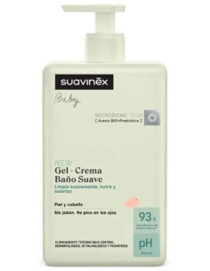 Gel Crema Suave de Baño 750 ml Suavinex