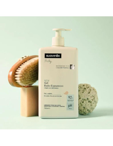 Gel Espumoso de Baño Suavinex 750 ml