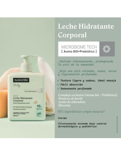 Colonia Suavinex Baby Bliss 100 ml + Gel Crema Suave para Baño 300 ml + Leche Corporal Hidratante 300 ml