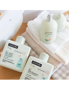 Colonia Suavinex Baby Bliss 100 ml + Gel Crema Suave para Baño 300 ml + Leche Corporal Hidratante 300 ml