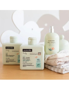 Colonia Suavinex Baby Bliss 100 ml + Gel Crema Suave para Baño 300 ml + Leche Corporal Hidratante 300 ml