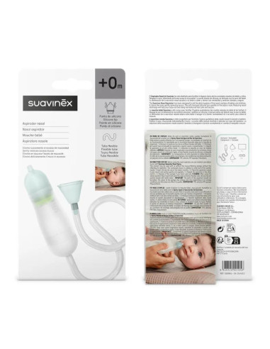 Aspirador Nasal Suavinex para Bebé +0m