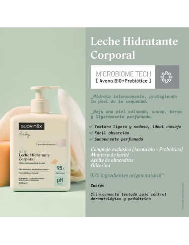 Leche Corporal Hidratante Suavinex 750 ml