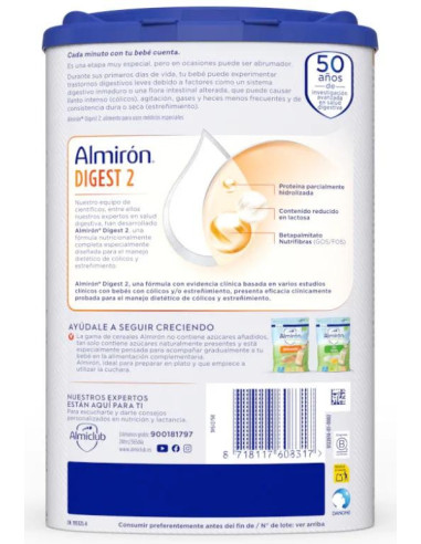 Digest 2 Almirón Advance 800g