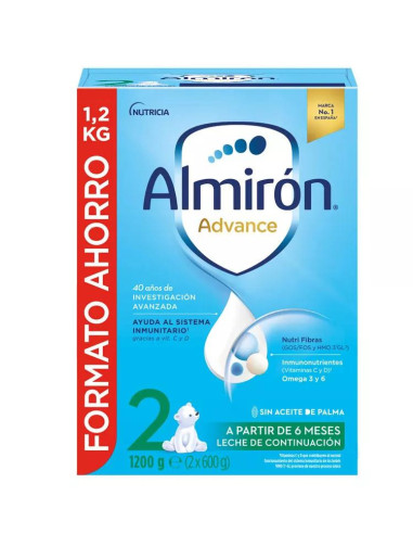 Leche de Continuación Almirón Advance 2 1,2 kg