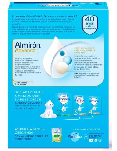 1200g de Almirón Advance 1