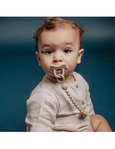 Broche Pinza de Silicona Peach Pink Suavinex Colour Essence