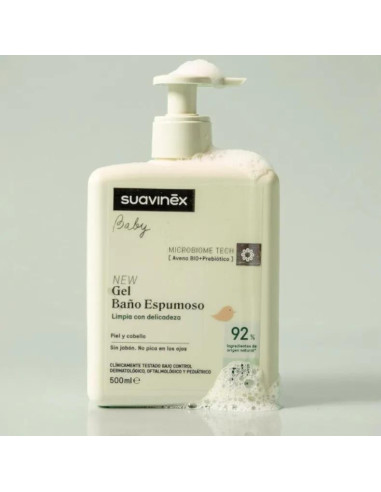 Gel Espumoso Champú Suavinex 500 ml