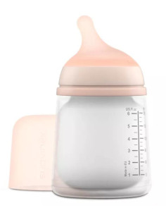 Biberón Suavinex Zero Zero Flujo Adaptable Mixta...