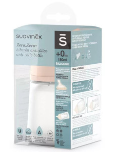 Biberón Suavinex Zero Zero Flujo Adaptable Mixta... 2