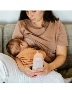 Biberón Anticólicos Suavinex Zero Zero Flujo Medio Light +3m 270 ml