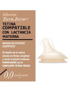 Biberón Anticólicos Suavinex Zero Zero Flujo Medio Light +3m 270 ml