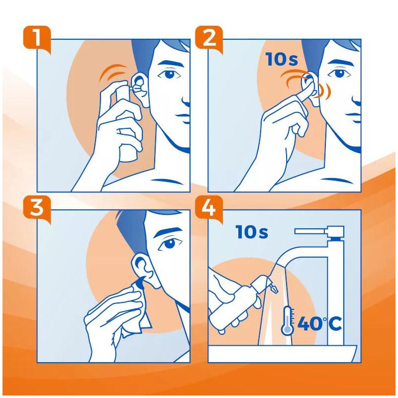 Limpieza de Oídos Audispray Junior 25ml