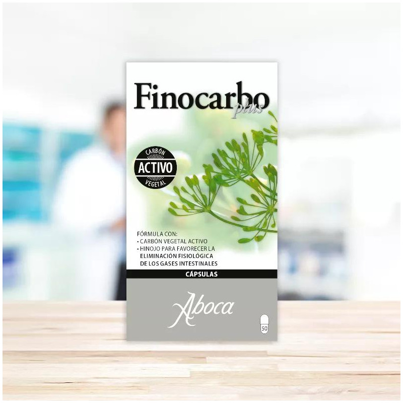 Cápsulas 50 de Gases Finocarbo Plus Aboca