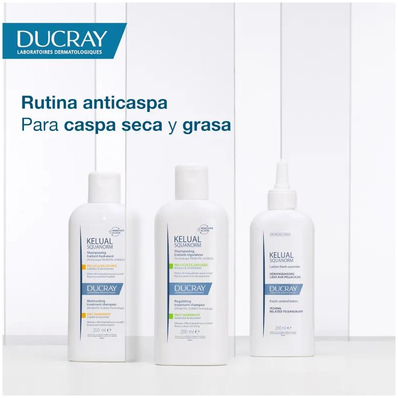 Loción Anticaspa Ducray Squanorm 200ml