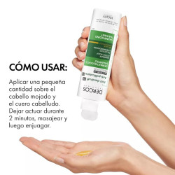 Champú Anticaspa Seca Vichy Dercos Technique 390 ml Hidrata y Calma el Cuero Cabelludo