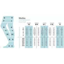 Compresión Normal Beige T. Pequeña 1 ud Viadol Media Larga con Blonda