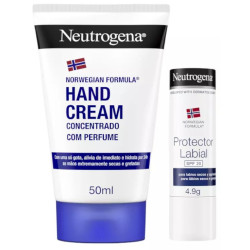 Crema de Manos Neutrogena Fórmula Noruega 50ml + Labial SPF 20