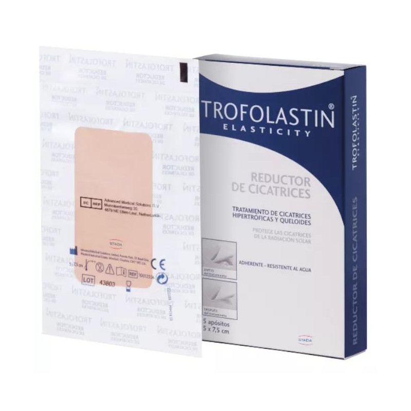 Trofolastin 5 uds Reductor de Cicatrices 5x7,5cm