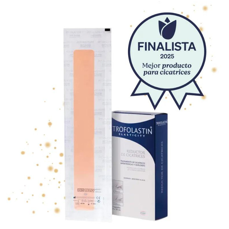 5 uds de Trofolastin Reductor de Cicatrices 4x30 cm
