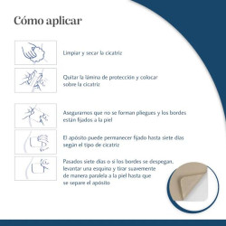 5 uds de Trofolastin Reductor de Cicatrices 4x30 cm