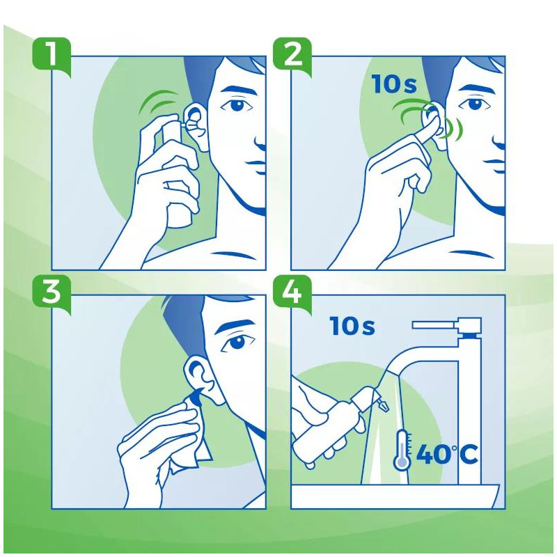 Solución de Limpieza de Oídos Audispray Adult 50ml