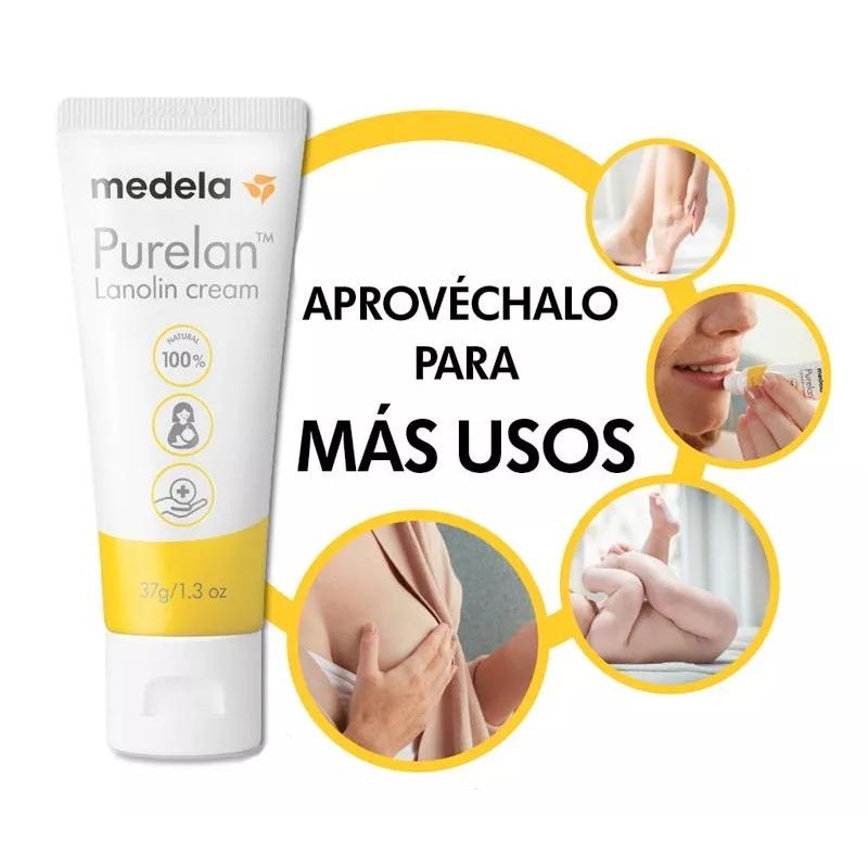 Crema para el Cuidado del Pezón Medela Purelan 37 gr