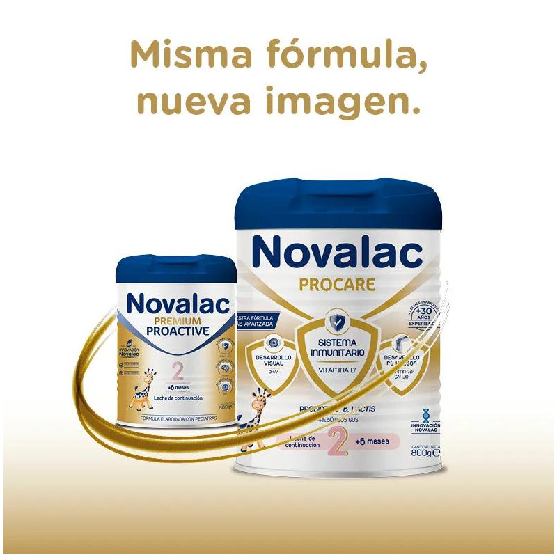 Proactive Novalac Premium 800gr 2 +6m