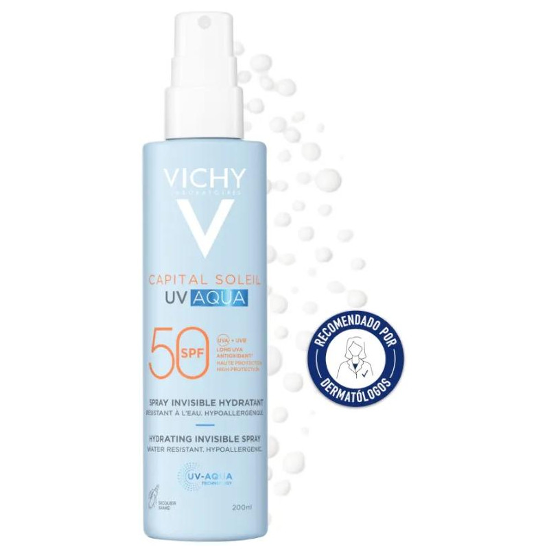 Spray Hidratante Invisible Vichy Capital Soleil UV SPF50 200 ml