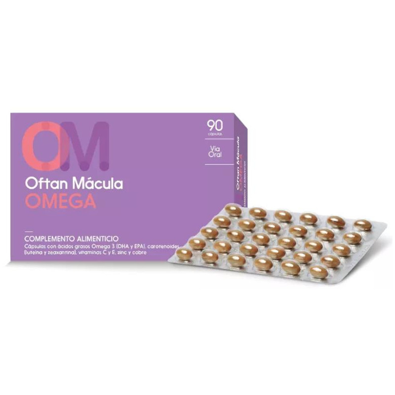 Cápsulas Omega 90 Oftan Mácula