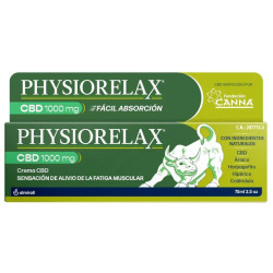 Crema de 75 ml con CBD 1000mg Physiorelax