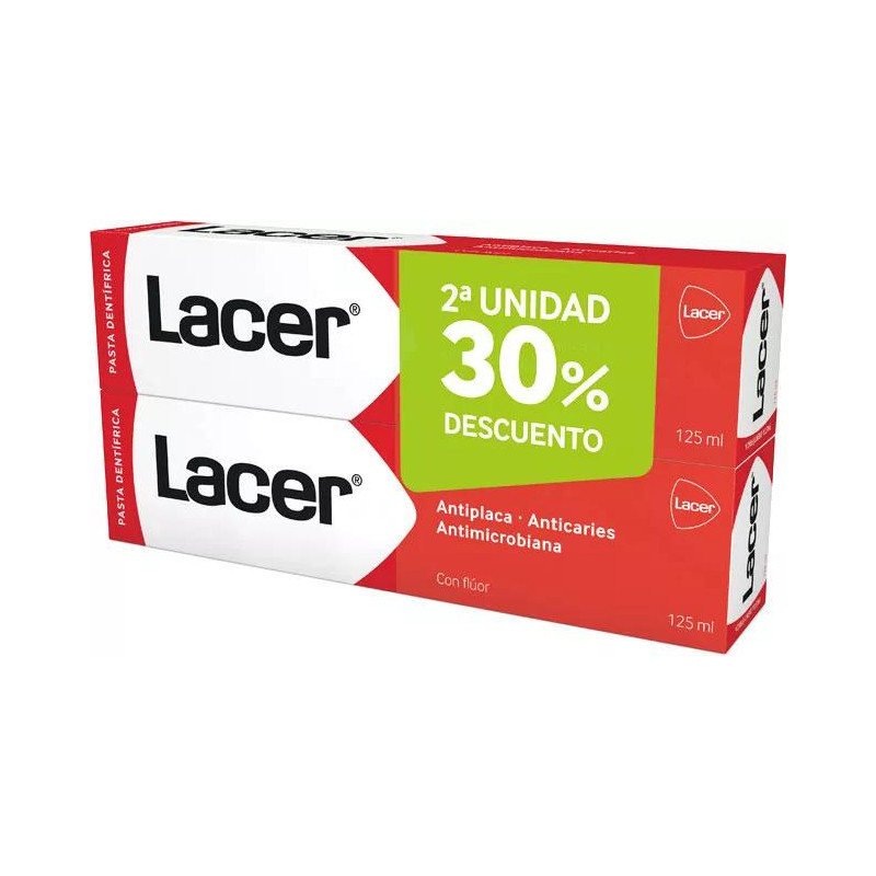 Duplo Lacer Pasta Dentrífica 2x125ml