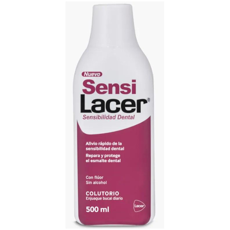 Colutorio con Flúor SensiLacer 500 ml Lacer