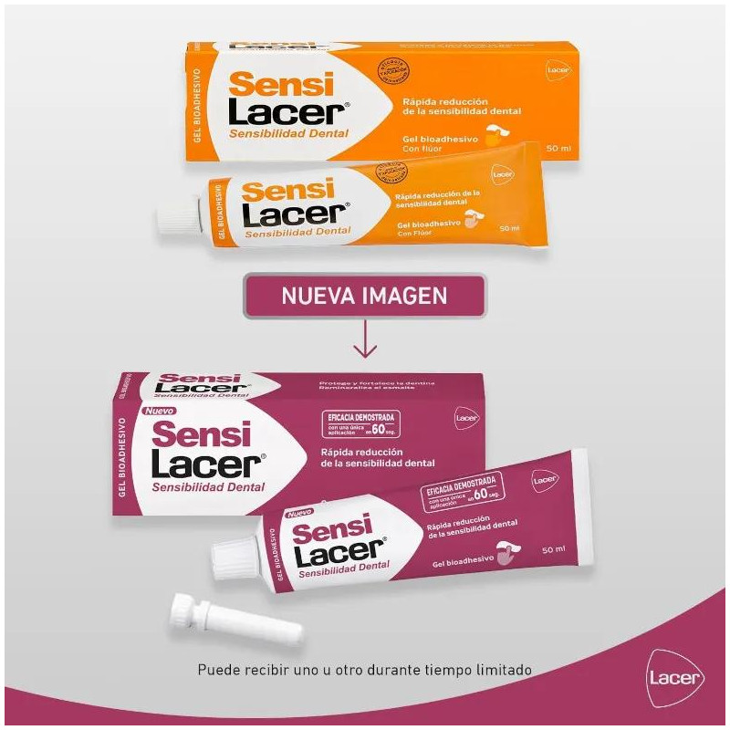 Gel Bioadhesivo con Flúor Lacer Sensilacer 50 ml