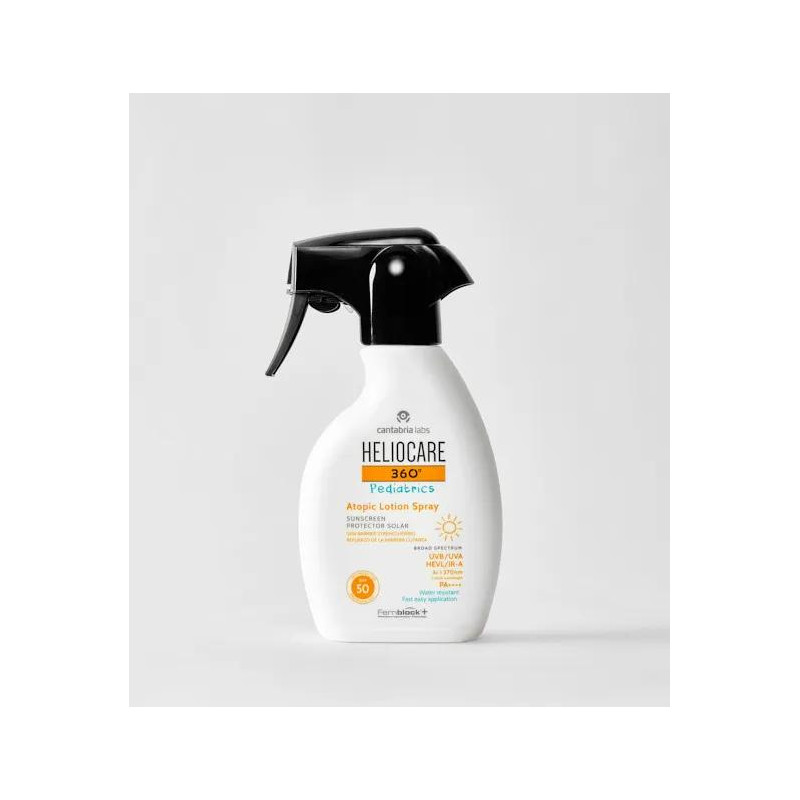Spray Piel Atópica SPF50+ 250 ml + Heliocare 360 Pediatrics Mineral SPF50+ 50 ml