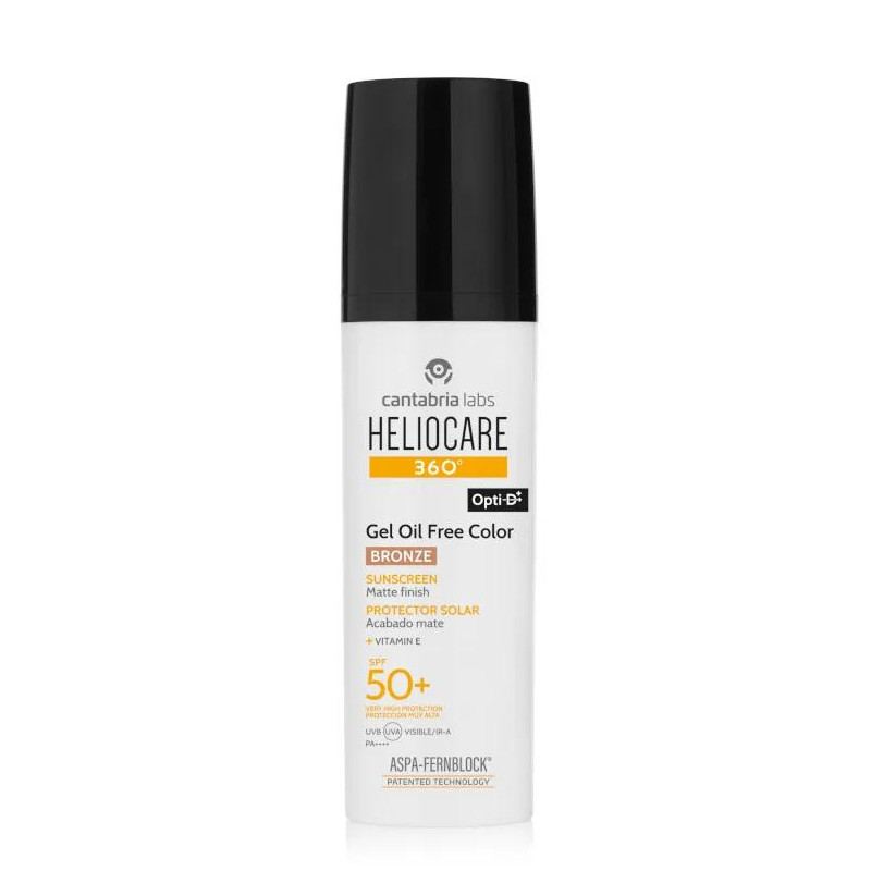 Gel Oil Free Color Bronze Heliocare 360 SPF50+ 50 ml