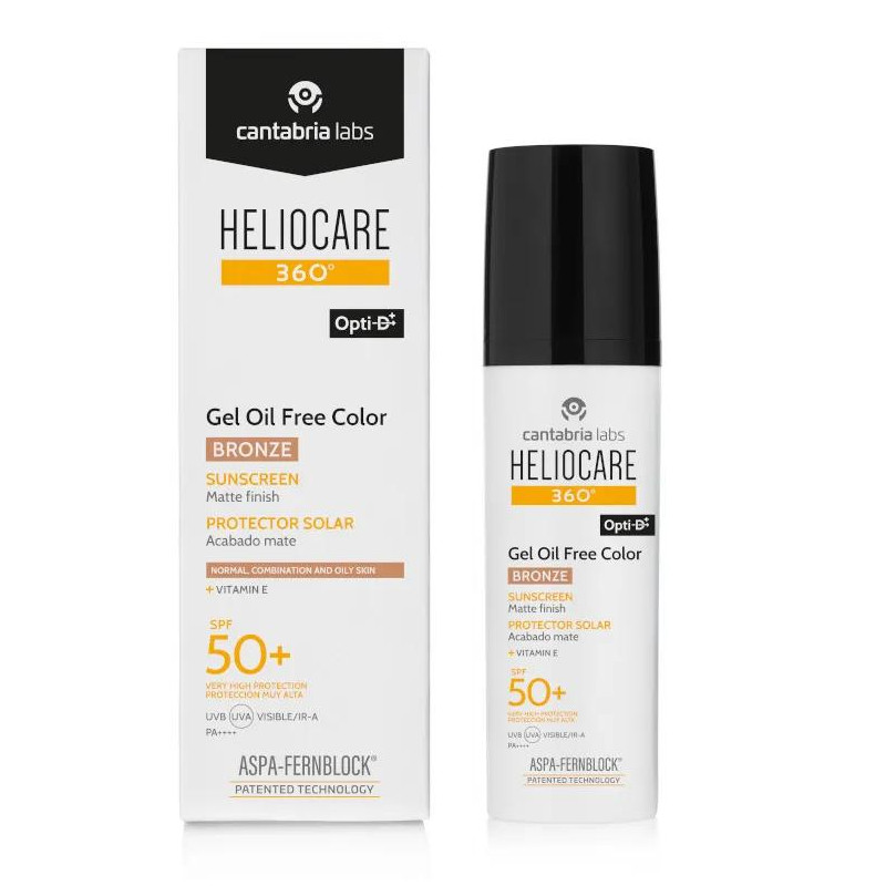Gel Oil Free Color Bronze Heliocare 360 SPF50+ 50 ml