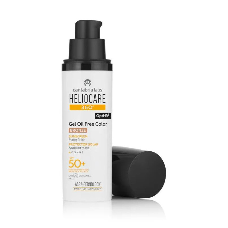 Gel Oil Free Color Bronze Heliocare 360 SPF50+ 50 ml