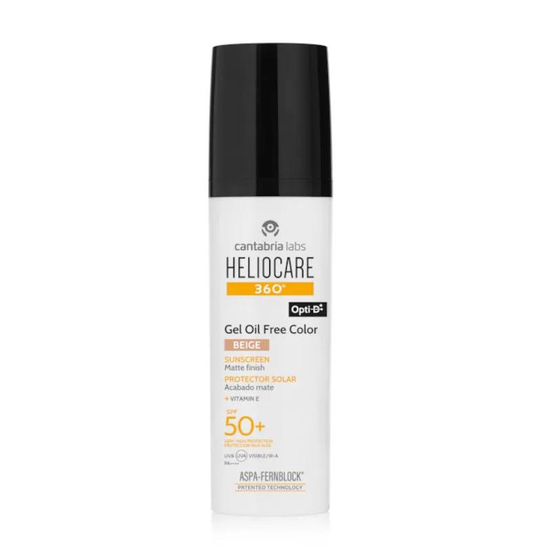 Gel Oil Free Heliocare 360 Color Beige SPF50+ 50 ml