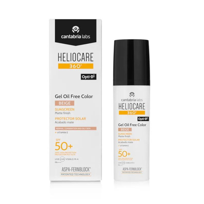 Gel Oil Free Heliocare 360 Color Beige SPF50+ 50 ml