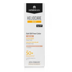 HELIOCARE 360 SPF 50+ COLOR GEL OIL-FREE PROTECTOR SOLAR 1 ENVASE 50 ML COLOR BEIGE