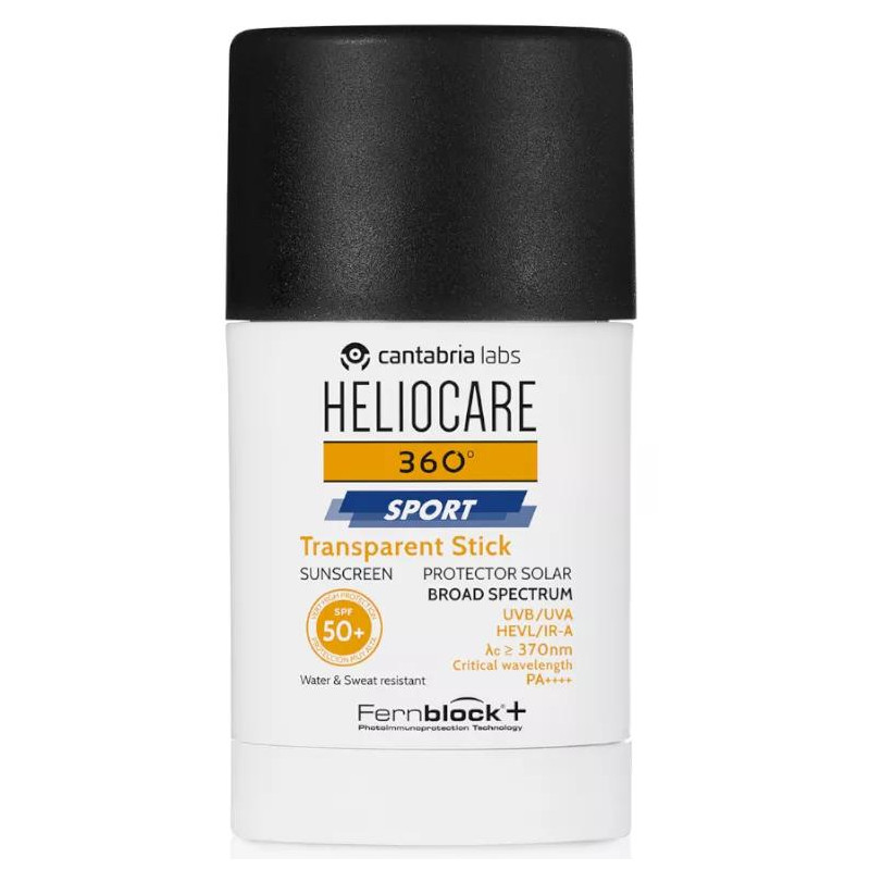 Stick Transparente Sport SPF50+ 25 gr Heliocare 360