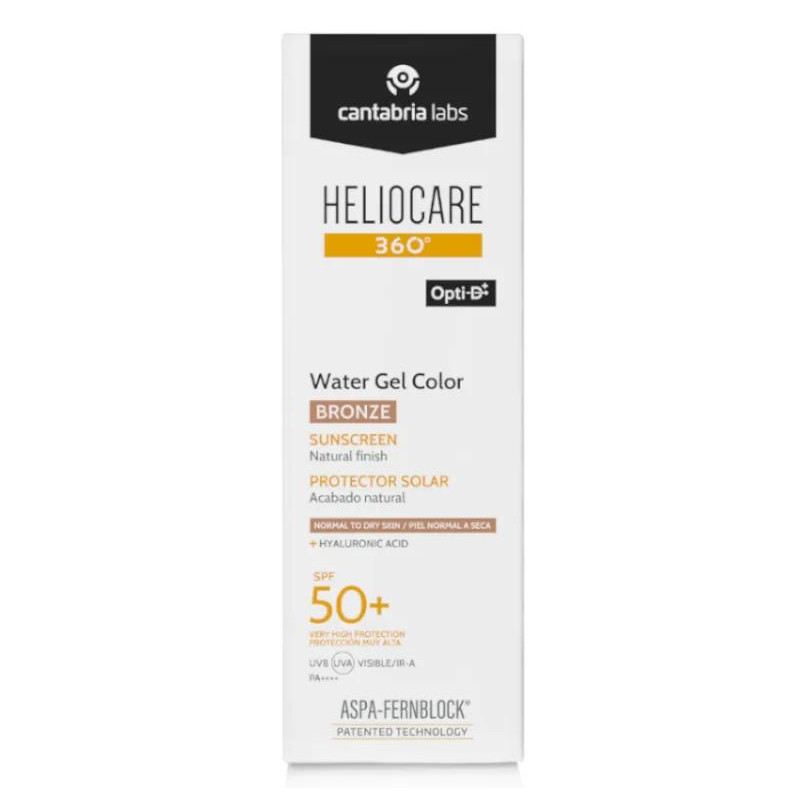 Gel de Agua Color Bronze SPF50+ Heliocare 360 - 50 ml